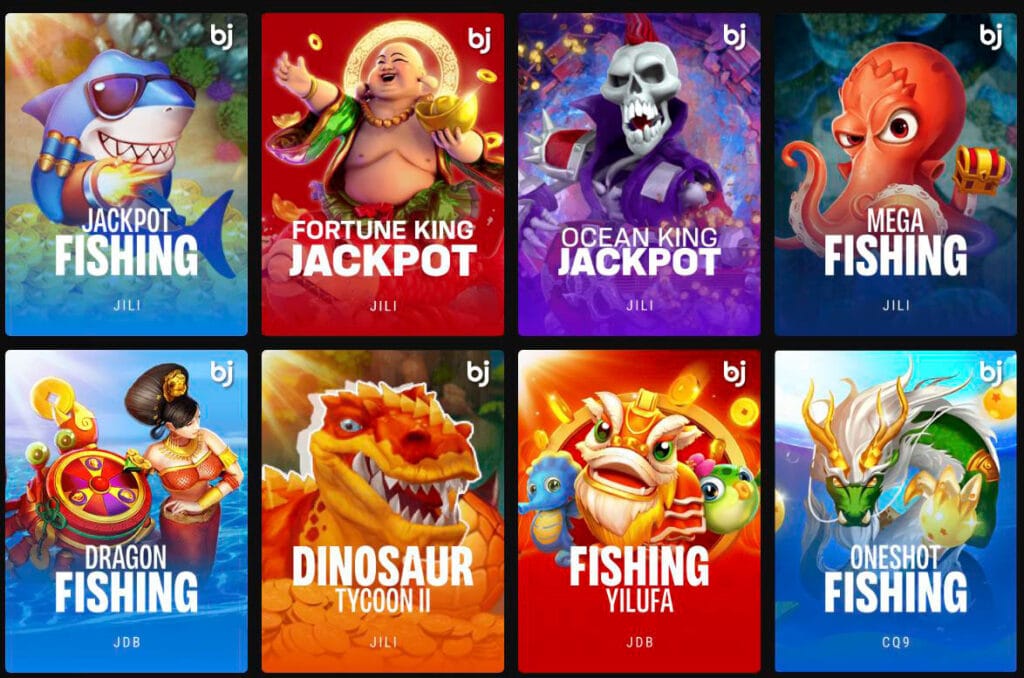 fishing games baji